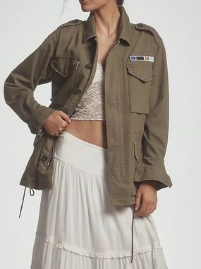 Pilcro Cotton Utility Jacket